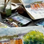 Lyon Aquarelle Tour